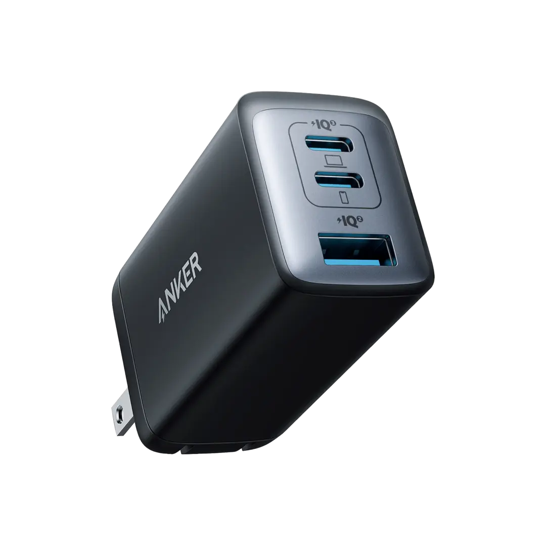 Anker 735 Charger GaNPrime 65W 3-Port Fast Foldable Wall Charger