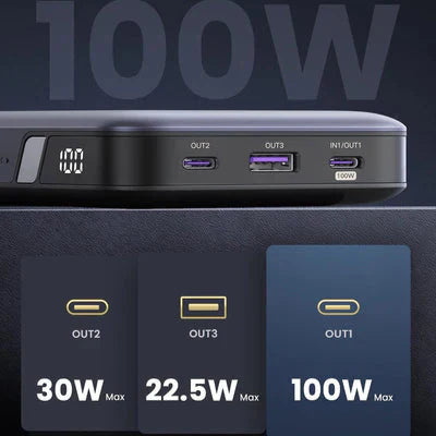 UGREEN Nexode Power Bank 100W 20000mAh