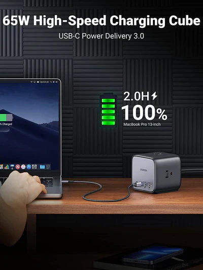 diginest Ugreen 65W Charging Station-7 Ports Desktop Charger