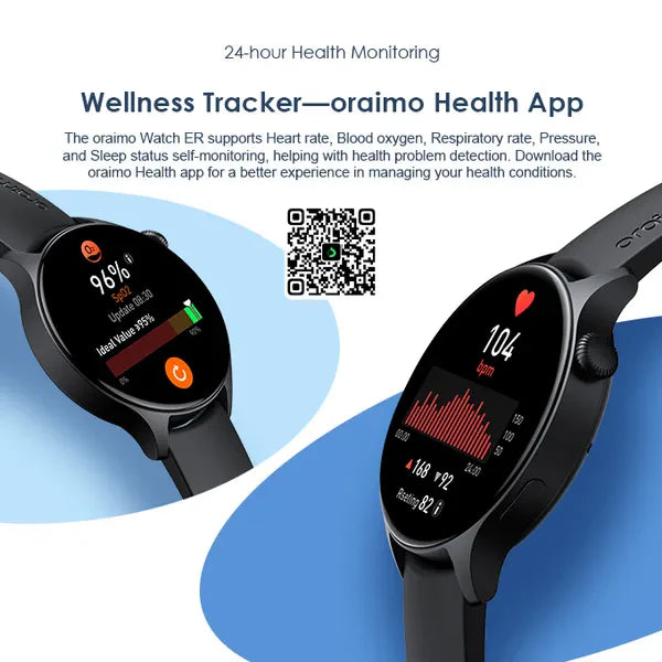 Oraimo, Smartwatch (OSW-42), 1.43" Screen with Bluetooth Calling Features