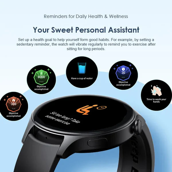 Oraimo, Smartwatch (OSW-42), 1.43" Screen with Bluetooth Calling Features